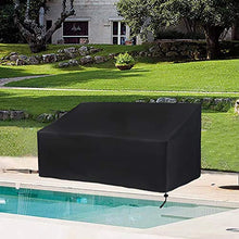 ValueHall Copertura per Panca da Giardino a 2/3/4 posti Coperture per Panche Impermeabile Copri Panca da Esterno Resistente Copertura per Panchine V1C03 (134 x 66 x 65/89cm)