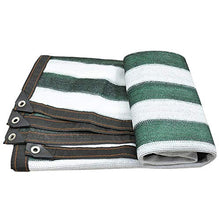 Telo Ombreggiante, 85% coprivetrini apribili con Protezione dal Sole, Protezione UV for Piante da Fiore, Serra, stalla (Verde-Bianco) (Size : 3m x 6m)