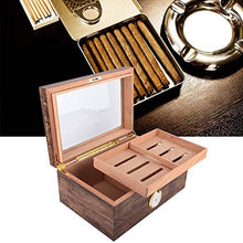 Custodia per Sigari, Scatola Portaoggetti per Portasigari da Esterno da Viaggio Portatile in Legno di Cedro, Regalo Adatto per i Tuoi Amici e te Stesso, Design Elegante e Lussuoso