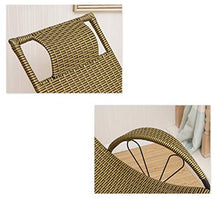 LYQZ Sedia a Dondolo in Rattan Sedia di Riposo Siesta con bracciolo Divano Camera da Letto Soggiorno Outdoor Comoda Sedia Pigro 45 × 122 cm (Style : B)
