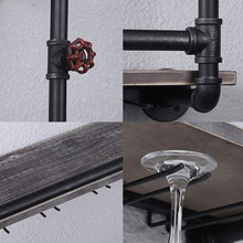 JHGJBJ Vino Rack Muro portabicchieri Vino Gancio Sospensione portabicchieri Vino Vetro Calice