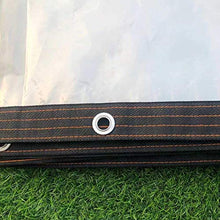 SHIJINHAO Telo Impermeabile Esterno Trasparente Incatramata, Giardino Chiaro Impermeabile Tarp Anti Congelamento Antipioggia Film Panno Isolamento Copertura in Plastica PE Canopy, 16 Dimensioni