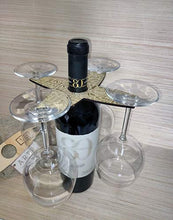 Generico Porta Bicchieri Vino, Artelignea, Serie Equilibrio, Da Tavolo In Legno, Faggio, Moderno (Legno Pioppo)