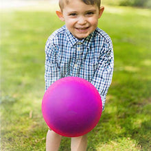 Palla per sport all'aria aperta, palla giocattolo per bambini, palla da gioco arcobaleno da 8,5 pollici per bambini Kickball rimbalzante in PVC morbido per parco nel cortile e divertimento all'aperto
