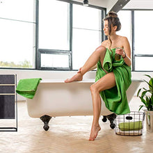 Relaxdays Portasciugamani da Terra, 3 Aste Effetto Legno, Accappatoi, Salviette e Indumenti, HLP: 86 x 58 x 30 cm, Nero, Ferro, 1 pz