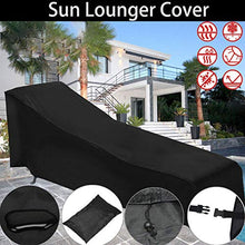 TopHomer - Coprisedia impermeabile per sedie da giardino, copertura protettiva per sedie da giardino, 210 x 75 x 80 x 40 cm