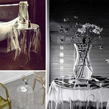 JHBW Tavolino Acrilico Ghost, Idea, Soggiorno, Tavolo Decorativo Balcone, Trasparente
