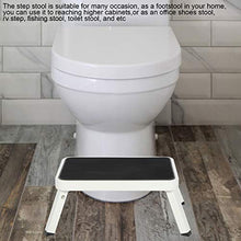 Wakects Sgabello pieghevole antiscivolo per bambini, sgabello pieghevole portatile, sgabello da bagno, adatto per anziani, bambini e donne incinte