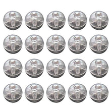 ARTFFEL Vola Sfera Rotonda Sfera Luci Chiaro dell'aerostato del LED lampade Decorative a Nozze Decorazione di Natale .Compleanno (Size : Size 8)