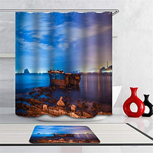 LIYAN Combinazione Bagno. Immagini Chiare E Colori Vivaci Rendono Il Tuo Bagno Pieno di Vita. Accessori da Bagno. Città in Lontananza.