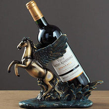 Elegante Semplicità Stile Europeo Pegasus Portabottiglie Portico Decorazione Desktop Armadietto Del Vino Bar Cantina Dell'Hotel Ristorante Staffa per Postumi Di Una Sbornia Personalità Decorazioni Cr