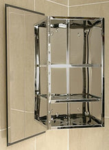 Generic specchio bagno armadietto angolare in acciaio INOX splendido 600 * 300 < 1 & 2985 * 1 >