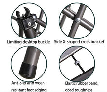 TENGTUD Tavolo Pieghevole Portatile, Tavolo Pieghevole in Lega di Alluminio per Picnic, Barbecue, Pesca