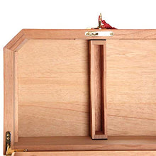 CLJ-LJ Classic Legno di Cedro Spagnolo humidor for sigari umidificatori di Cedar humidor Gabinetto Cigar Box Size: 375X246X180MM