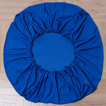 GODGETS Coprimaterasso Impermeabile Copriletto, Copri Materasso con Trattamento, Traspirante,Blu,160x200x25 CM