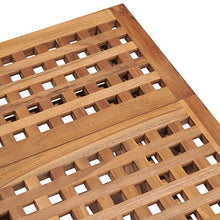 vidaXL Set da Pranzo da Giardino Pieghevole 3 pz in Massello di Teak