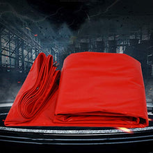 Vele parasole LQ Red Tarpaulin Ispessimento Panno Impermeabile Parasole Parasole PVC Impermeabile Tarpaulin Car Canvas A Prova di umidità Facile da Piegare (Size : 2 * 3m)