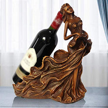 LHQ-HQ Bottiglia di Vino Wine Rack Rack Creativa Wine Rack Salone della Decorazione della Bottiglia di Vino della cremagliera di visualizzazione Resina Caratteri Vino Rack Ornament