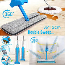 SSAYY Spray Mop Mop Autoportante Bifacciale Piatto Telescopico Comodo Manico Spin Mop Strumento di Pulizia del Pavimento per Cucina Soggiorno