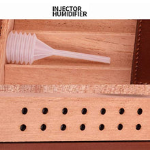 Accessori e umidificatori per sigari Sigaro Gabinetto delle Famiglie Valore Conservazione Cigar Box di Stoccaggio di Alta qualità Legno di Cedro Materiale Portable Suit Cigar Umidificatore