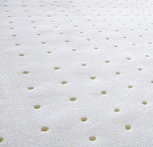 Topper, sopramaterasso in LATTICE NATURALE, Alto 4 cm con tessuto anallergico Tencel sfoderabile, Eco compatibile e termo regolatore - STAR NATURAL LATEX matrimoniale 160x200