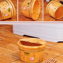 ZMYP Foot Spa Piedi Vasca Piede Bagno barile di Legno Piede Secchio Piede Massaggio pediluvio Salute barile