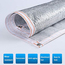 Rete ombreggiante Panno Ombreggiante Premium con Occhielli per Serra Tetto A Balcone - 99% Sunblock Riflesso Rete Ombra Alluminio, 150 G/M² (Size : 2x7M)