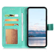Robinsoni Custodia Compatibile con Samsung Galaxy M30 Cover Libretto Galaxy M30 Cover Portafoglio Pelle PU Antiurto Cover Silicone Morbido Custodia Taccuino Cover Foglio Flip Custodia Fiore 3D Cover
