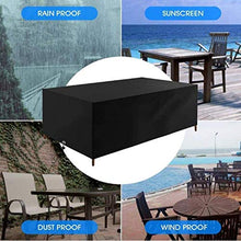 YULIAN 200x140x90cm Waterproof Garden Mobili Cover 200x140x90 cm, Terrazza Tavolo da Giardino Tavolo da Giardino Anti-Polvere Protezione Impermeabile Anti-Polvere Tessuto Oxford, personaliz.