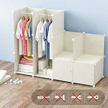 wardrobe Armadi in plastica per la casa, armadi semplici Portatili, armadietti, armadi multifunzionali, Varie Dimensioni