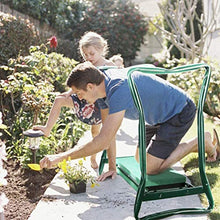 Sedile Taxi Da Giardino Con Borse Attrezzo Da Giardino Giardino Da Giardino Panca Portatile Panca Da Giardino Addensare Tappetino In Schiuma Eva Robusto Tubo In Acciaio Con Pratico Tubo Da Giardino