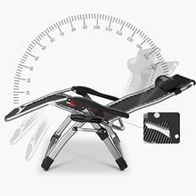 CGF- Sedie a sdraio Pieghevoli Sedia Pieghevole Sedia da Salotto Portatile Zero Gravity Facile Regolazione Multi-Angolo Pieghevole per Interni ed Esterni