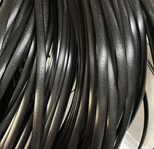 N / A Materiali per Riparazioni in Rattan Sintetico Nero, Sedie in Rattan in Plastica Sintetica Nera E Tavoli per Sedie da Riparazione, Cestini Portaoggetti, ECC. (500G)