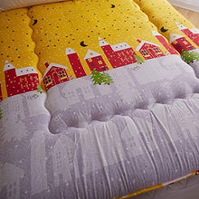TUTUMAO Materasso Futon Tatami Spessore della Fibra di Poliestere Traspirante Topper, Trapuntato Morbido Futon Materassi Tatami Sleeping Pad Pieghevole Dormitorio Pulizia