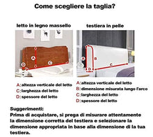 OOFAYWFD Fodera+Testata+per+Letto Copri/Copertura Testata Letto Copritestata Letto Singolo/Matrimoniale, 120/150/180/200CM Copritestata, Protezione Testata Addensare Elastico all-Inclusive Cover