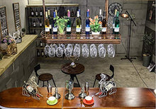 YWYW Porta Bicchieri da Vino Porta Bicchieri da Vino a mensola Porta Bicchieri da Vino Porta Bicchieri da Vino Porta Bicchieri da Champagne Porta Bicchieri (Dimensioni: 100 * 27 cm)