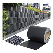 LSXIAO Giardino Recinzione Privacy Striscia di Pannello, PVC Schermata Privacy, Impermeabile Resistente Ai Raggi UV con Strisce di Serraggio per Recinzione in Rete A Doppia Barra