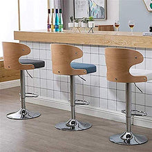YS Sedia Alta Sollevamento Schienale Cuscino Sedile Colazione Caffetteria Ufficio Cucina Casa Colazione Ristorante Cucina Isola Bancone Bar Sgabello,Nero,X1