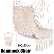 Nordic Style White Hammock Outdoor Interno Giardino Dormitorio Dormitorio Camera da Letto Sedia sospesa per Bambini Adulto Swinging Singola Amaca di Sicurezza