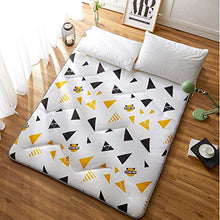 YJF Giapponese Materasso Pieghevole Doppio Adulto futon Studente Tappetino Dormitorio Comfort Morbido Portatile e Traspirante Tatami futon Mat ospite Materasso per Home Campeggio 90 * 200CM
