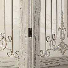 Room Screen Even Paravento Pieghevole deliberatamente Vecchio Effetto, Schermo Pieghevole in Legno Rimovibile per Camera da Letto per Hotel, Decorazione Adatta