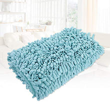 Cuscino da bagno Pad Capelli lunghi Felpati spessi e fini Indossabile per la cucina per la casa(Blue-green)