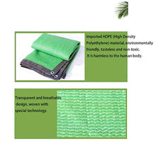 HSF Verde a 6 Pin criptatura Bordo Parasole Protezione Solare Balcone succulento Verde impianto Ombra Rete Esterna Tetto Isolamento Rete Vele Parasole (Color : A, Size : 5 * 7m)
