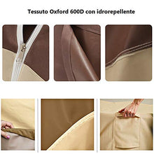 Anemoner Copertura per Ombrellone,600D Oxford Impermeabile Coperture Protettiva per Ombrelloni da Giardino con Anti-UV (200x60x55cm)