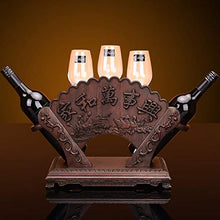 Cremagliera del vino NaNa Wine Rack mogano creative di legno portabottiglie vino europei che vivono decorazione della stanza scaffale calici in legno massello a testa in giù scaffali vino contatore