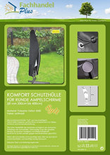Fachhandel-Plus Comfort Custodia per Rotonda ombrelloni con Un Diametro di 200 – 400 cm, 405595