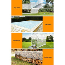 SHIJINHAO Telo Impermeabile Esterno,Provence Outillage Trasparente Incatramata, 160 G/mq, in Plastica Trasparente Morbida Filmato, Personalizzato Size (Color : Chiaro, Size : 3x3m)