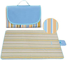 STKASE® Coperta Telo Picnic Impermeabile Grande Pieghevole Portable Tre Strati Picnic Stuoie per Spiaggia Campeggio Giardino,Travelling, Family Concerts,Camping,Hiking Waterproof Sandproof,195*200CM