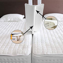 Vivilineneu Kit Bridge Bed Letto Matrimoniale Bridge Bridge Connettore Cinghia per Camera da Letto 2M (Versione aggiornata, 4 Fibbie fisse)