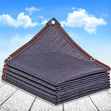 Senza marchio DANDAN Rete per Ombrellone Perforato Protezione Solare Rete Crittografia Ispessimento Isolamento Termico Rete Esterno/Casa/Patio/Ombreggiatura del Tetto Nero A 6 Pin (Size : 4 * 8m)